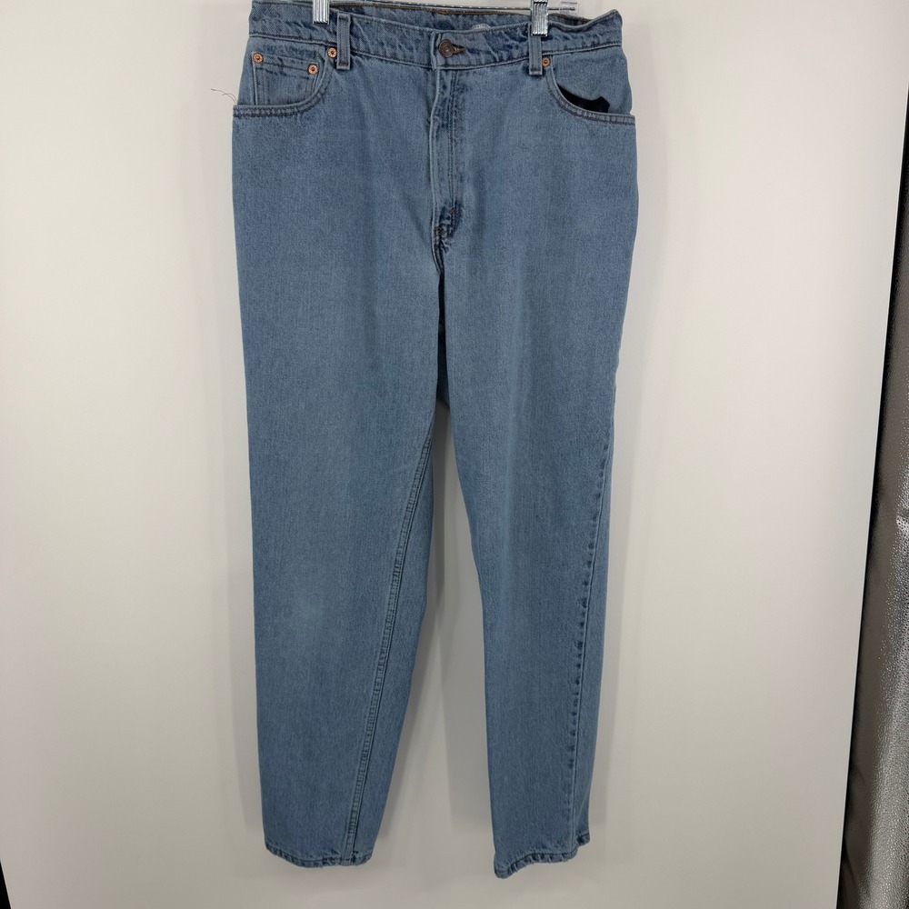 Levi's 550 Relaxed Fit Tapered Leg Jeans Womens 14 Reg Blue High Rise Vintage